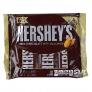 Hershey's Milk Chocolate with Almonds 6pcs 